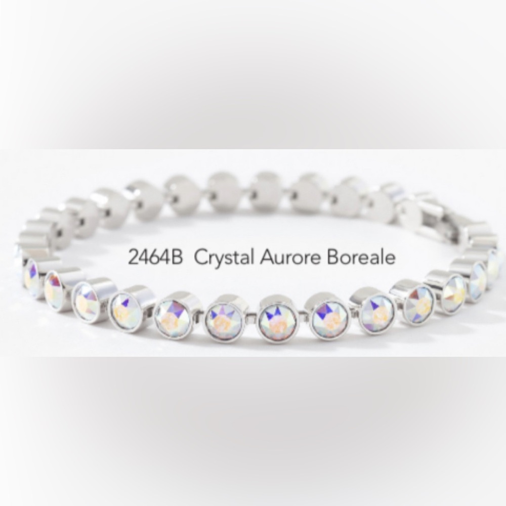 Touchstone Crystal mini ice bracelet aurore boreale BNIB so pretty